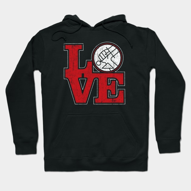 LOVE B.P.R.D. Hoodie by huckblade